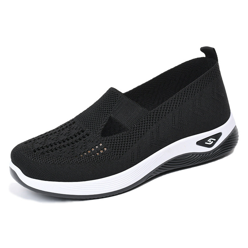 Damen Atmungsaktive Slip-On Sneakers mit elastischem Design Echo Archiv