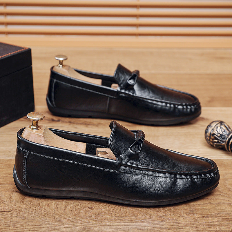 Herren Elegante Mokassins mit feinen Details Echo Archiv