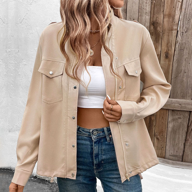 Damen Lässige Blousonjacke Echo Archiv