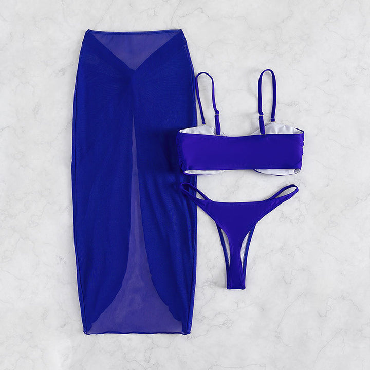 Damen Bikini-Set mit raffiniertem Knotendesign und eleganten Schmuckdetails Echo Archiv
