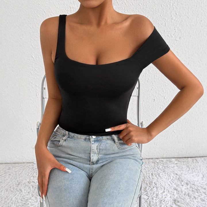 Damen Off-Shoulder Körperoberteil mit figurbetontem Schnitt Echo Archiv