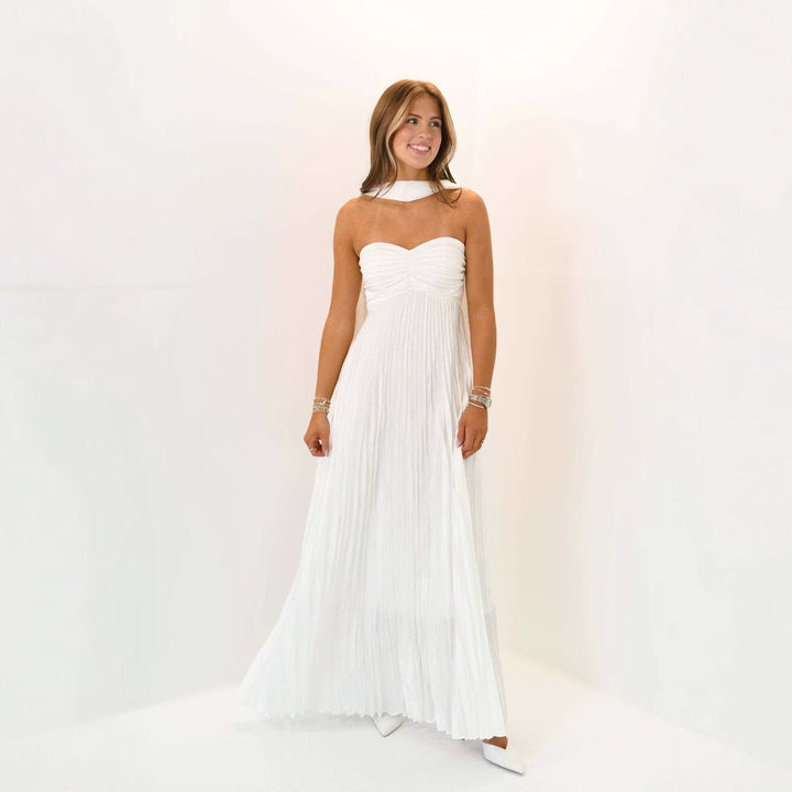 Damen elegante Maxi-Röcke mit Faltenwurf Echo Archiv