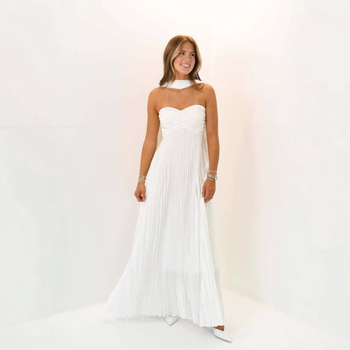 Damen elegante Maxi-Röcke mit Faltenwurf Echo Archiv