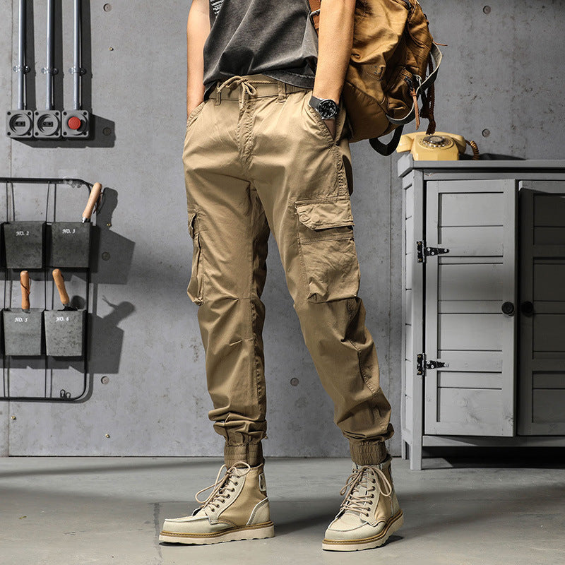Herren Tapered‑Cargohose im Joggerstil mit elastischem Komfortbund und großzügiger Taschenorganisation Echo Archiv