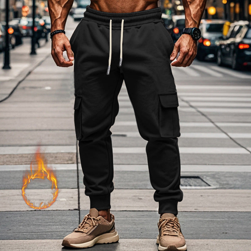 Herren Sportliche Cargo-Jogginghose mit elastischem Bund und praktischen Taschen Echoarchiv