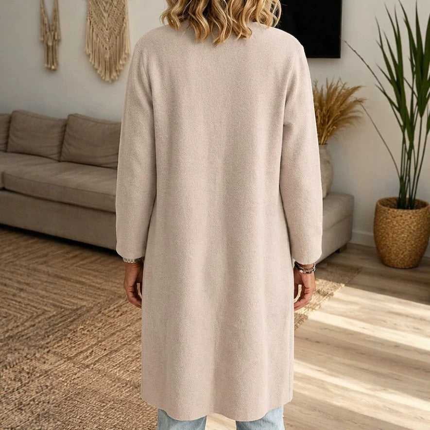 Damen Modischer Langer Cardigan Echo Archiv