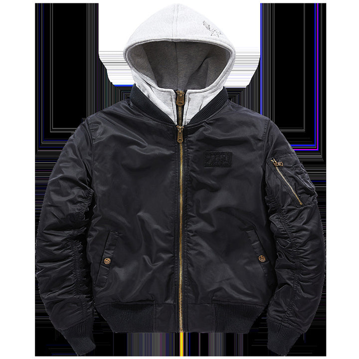 Herren Taillierte Übergangsjacke mit Kapuze Echo Archiv