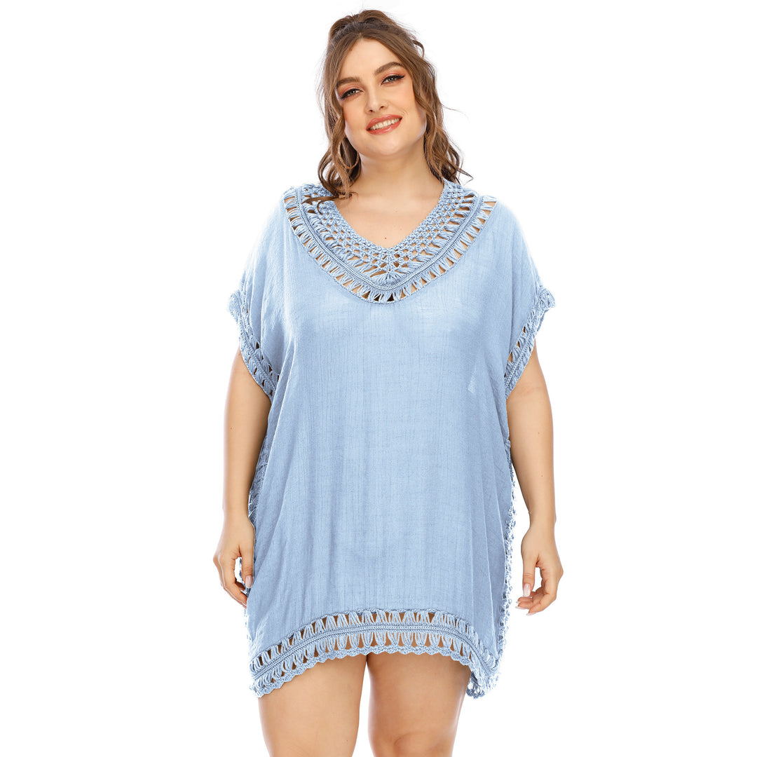 Damen eleganter häkeln Strandüberwurf Echo Archiv