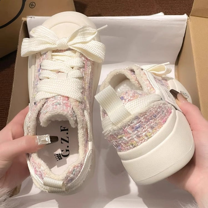 Damen Sneakers mit innovativer transparentem Füllung und modischen Schnür-Details Echo Archiv