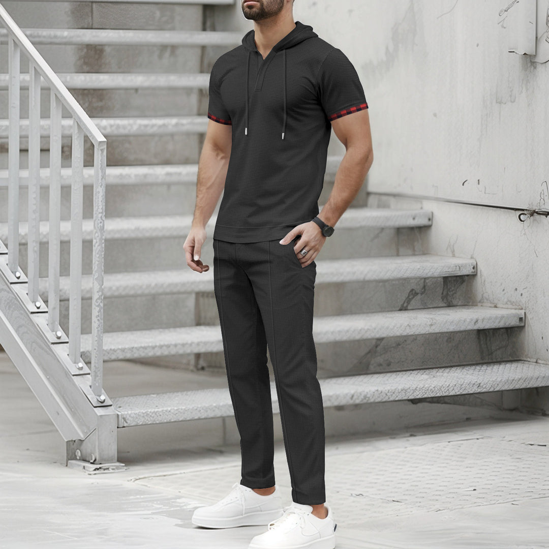 Herren Sportliches Kapuzenset mit funktionalen Taschen und ergonomischem Schnitt Echoarchiv
