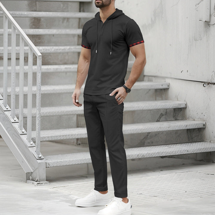 Herren Sportliches Kapuzenset mit funktionalen Taschen und ergonomischem Schnitt Echoarchiv
