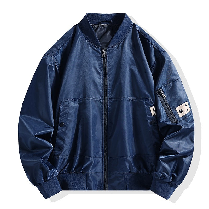 Herren Sportliche Leichte Bomberjacke Echo Archiv