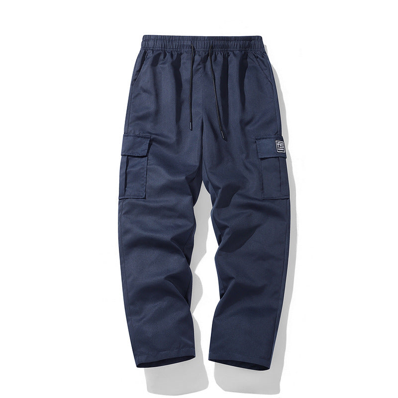 Herren Bequeme Karo Cargo-Hosen Echo Archiv