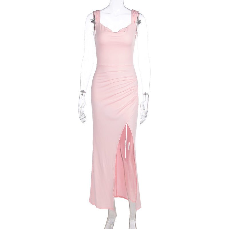 Damen figurbetontes Maxikleid mit elegantem Schnitt und aufregenden Details Echo Archiv