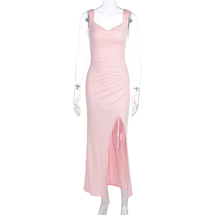 Damen figurbetontes Maxikleid mit elegantem Schnitt und aufregenden Details Echo Archiv