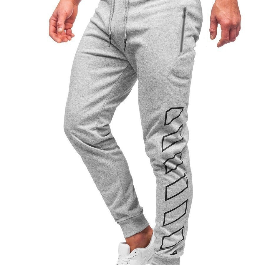 Herren funktionale Sporthose mit seitlichen Reißverschlusstaschen und modernem Design Echoarchiv