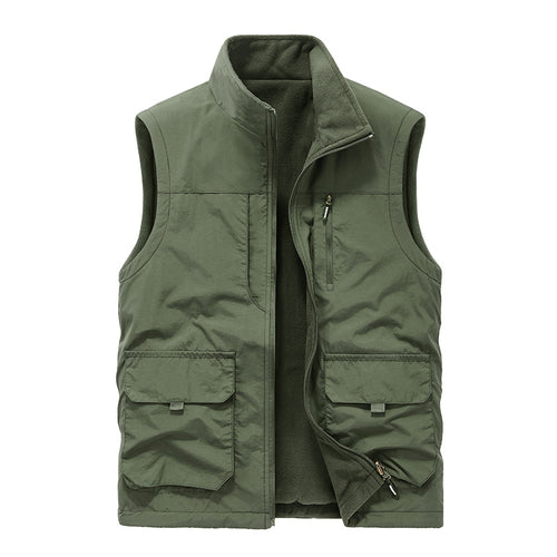 Herren Utility-Fleeceweste mit windabweisender Nylon-Außenlage Echo Archiv