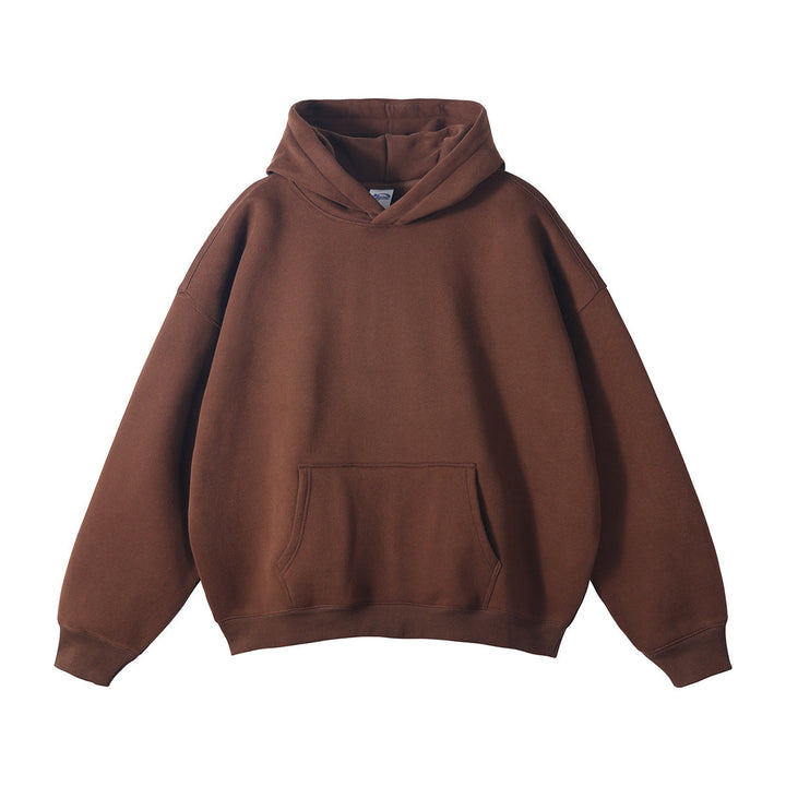 Unisex nan oversized Kapuzenpullover mit Kängurutasche und gerippten Bündchen Echo Archiv