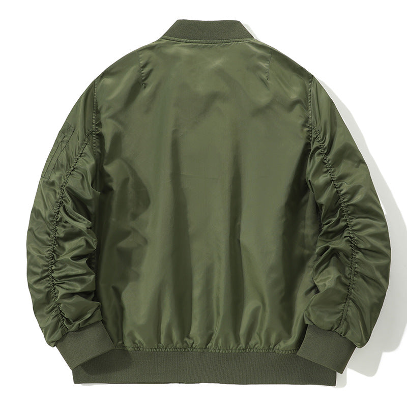 Herren moderne Bomberjacke mit funktionalen Taschen Echoarchiv