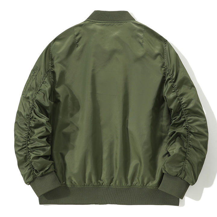 Herren moderne Bomberjacke mit funktionalen Taschen Echoarchiv
