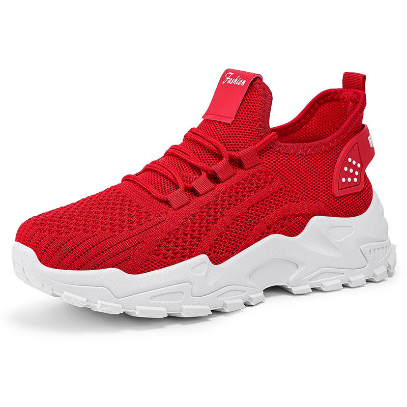 Damen Sportliche Sneaker mit atmungsaktiver Netzstruktur und dämpfender Sohle Echo Archiv