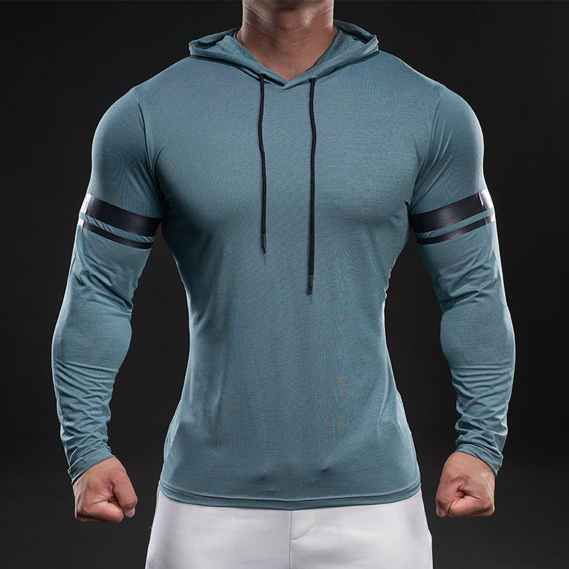 Herren sportliches Langarm-Hoodie-Shirt Echoarchiv