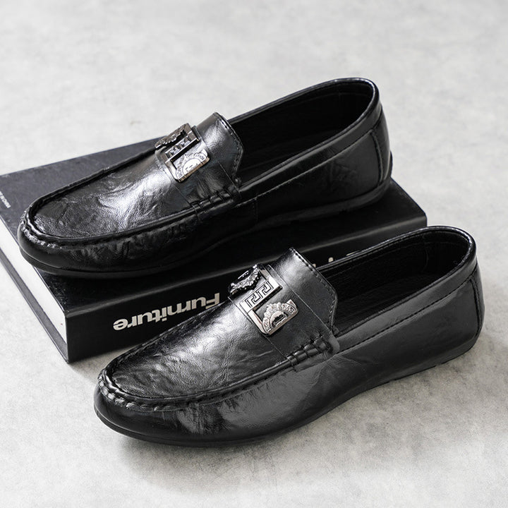 Herren Elegante Mokassins mit edlen Details Echo Archiv