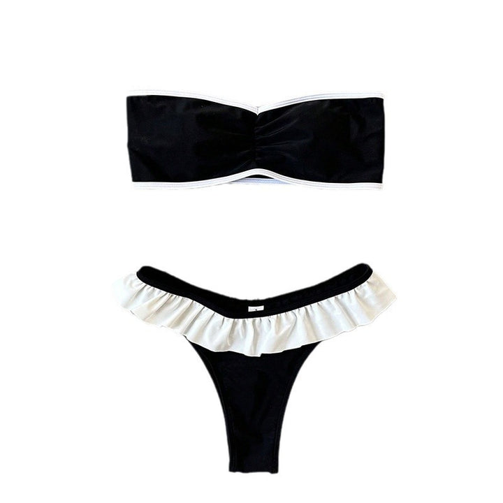 Damen Bandeau-Bikini-Set mit elegantem Rüschendesign Echo Archiv