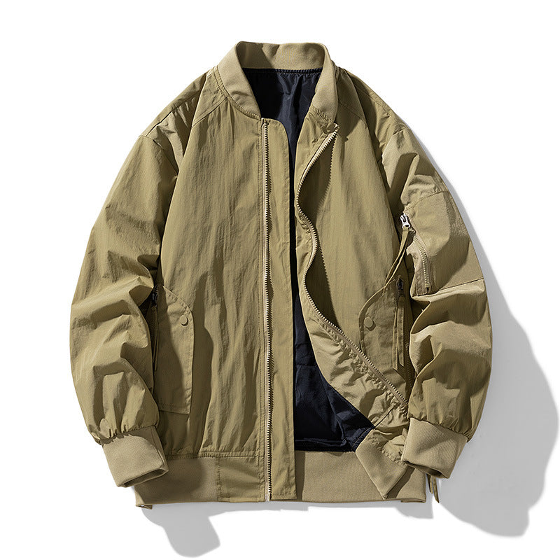 Herren Sportliche Bomberjacke Echo Archiv