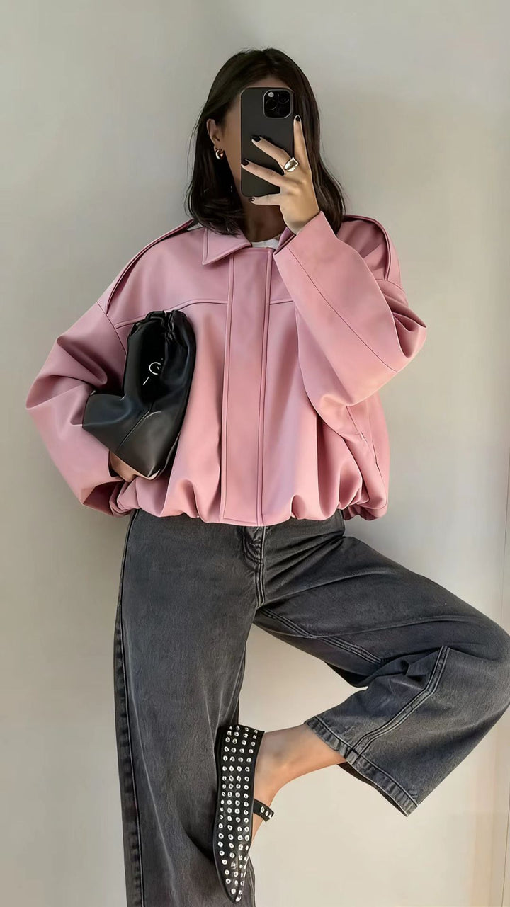 Damen Modische Oversized Jacke Echo Archiv
