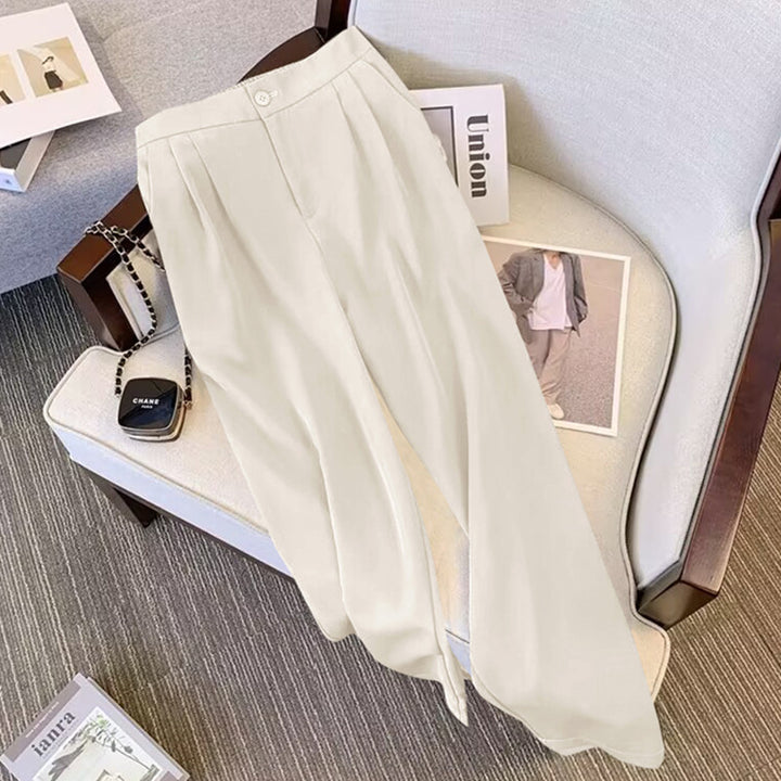 Damen Elegante und weite High-Waist-Hose Echo Archiv