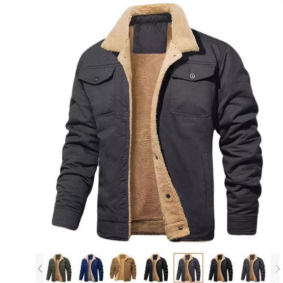 Herren winterfeste Jacke mit warmem Innenfutter Echoarchiv