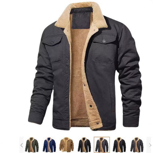 Herren winterfeste Jacke mit warmem Innenfutter Echoarchiv