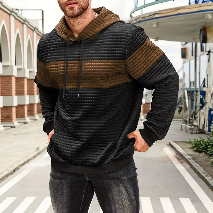 Herren Urbaner Kapuzenpullover mit innovativer Struktur Echoarchiv