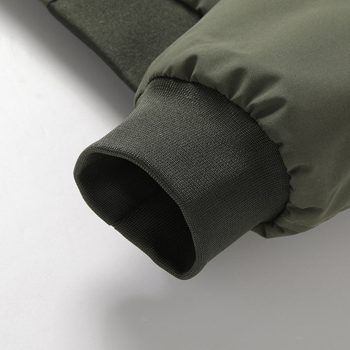 Herren lässige Bomberjacke mit praktischen Taschen Echoarchiv