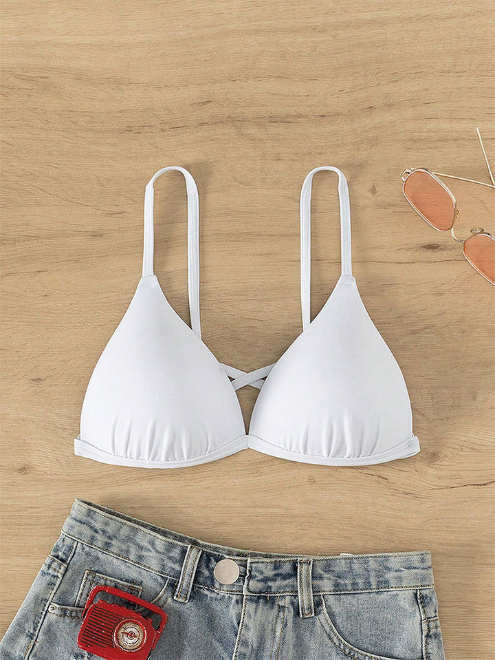 Damen Triangel-Bikinioberteil mit verstellbaren Riemen Echo Archiv