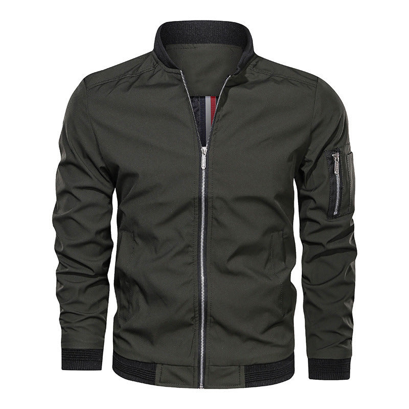 Herren leichtgewichtige Bomberjacke Echoarchiv