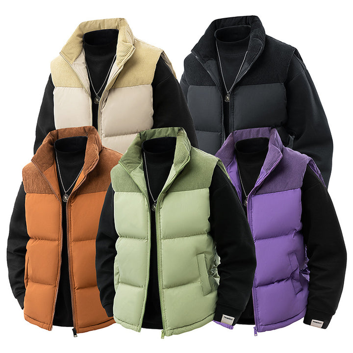 Herrenmode Steppjacke mit Kragen Echo Archiv