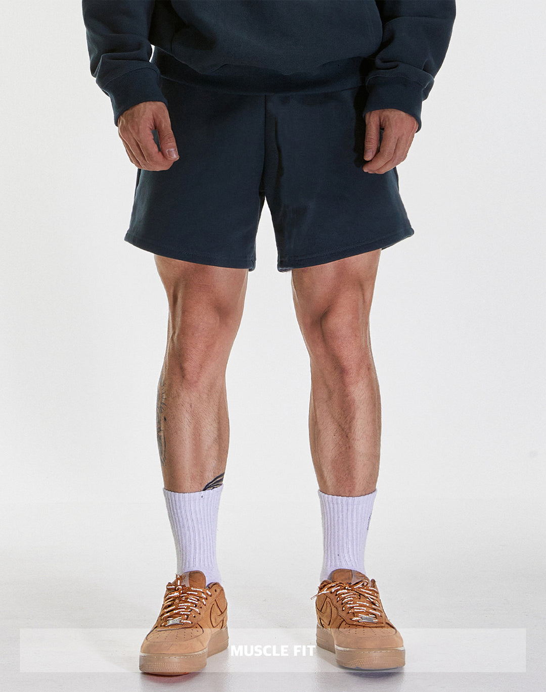 Herren lässige Jogging-Shorts aus weichem Baumwollmischgewebe Echoarchiv