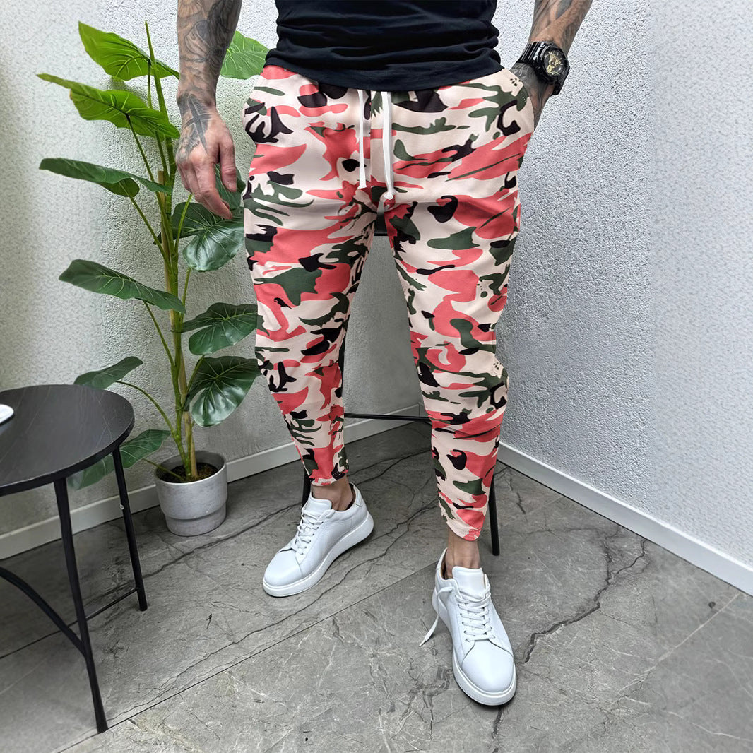 Herren Sportliche Cargohose mit elastischem Bund Echoarchiv