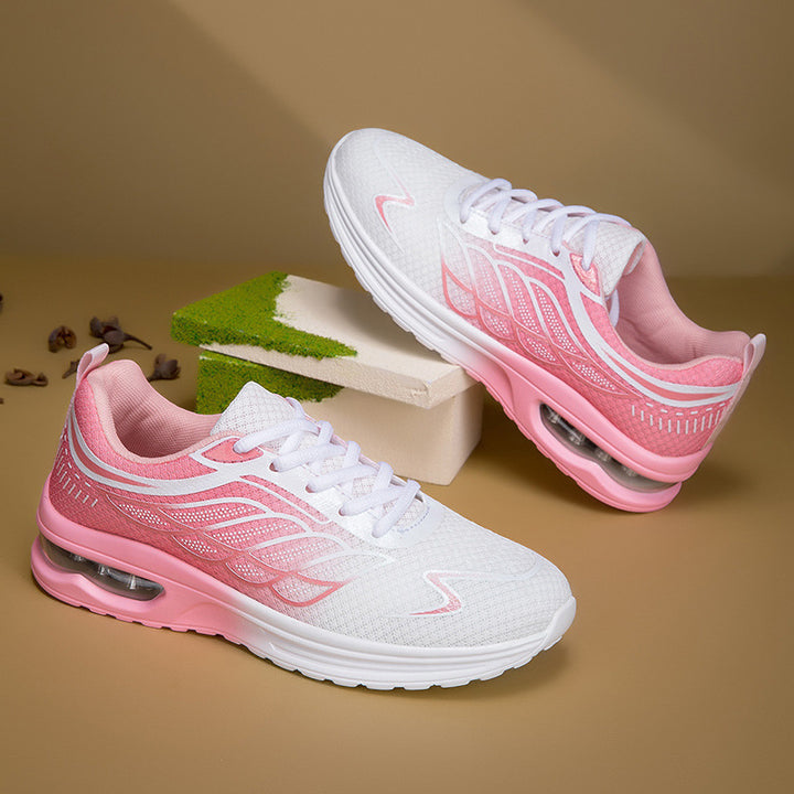 Damen nan atmungsaktive Laufsneaker mit Luftkammerdämpfung und gepolstertem Memory-Fußbett Echo Archiv