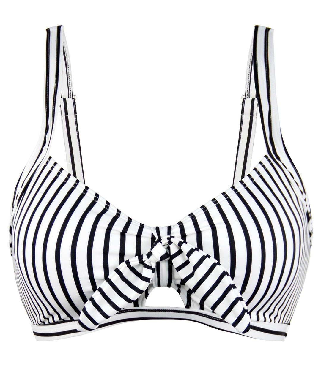 Damen Sportliches Bikinioberteil mit modischem Knotendetail Echo Archiv
