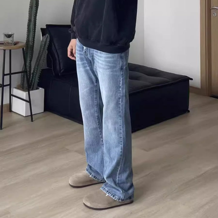 Herren Modische Bootcut Jeans Echoarchiv