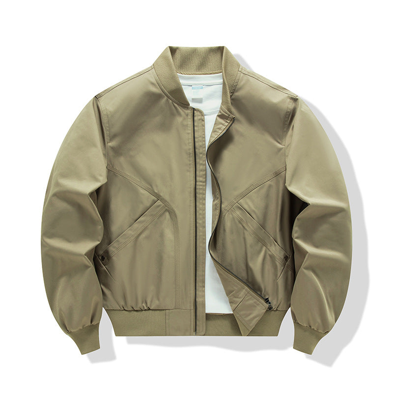 Herren Leichte Übergangsjacke mit hohem Kragen und praktischen Taschen Echo Archiv