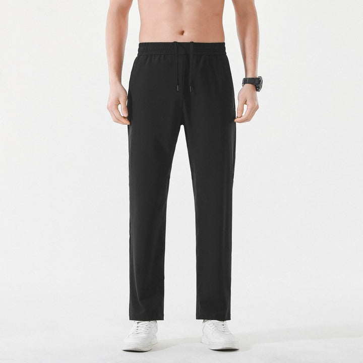 Herren Relaxed-Performance-Freizeithose mit elastischem Tunnelzug, schnell trocknendem Stretch & geradem Bein Echoarchiv