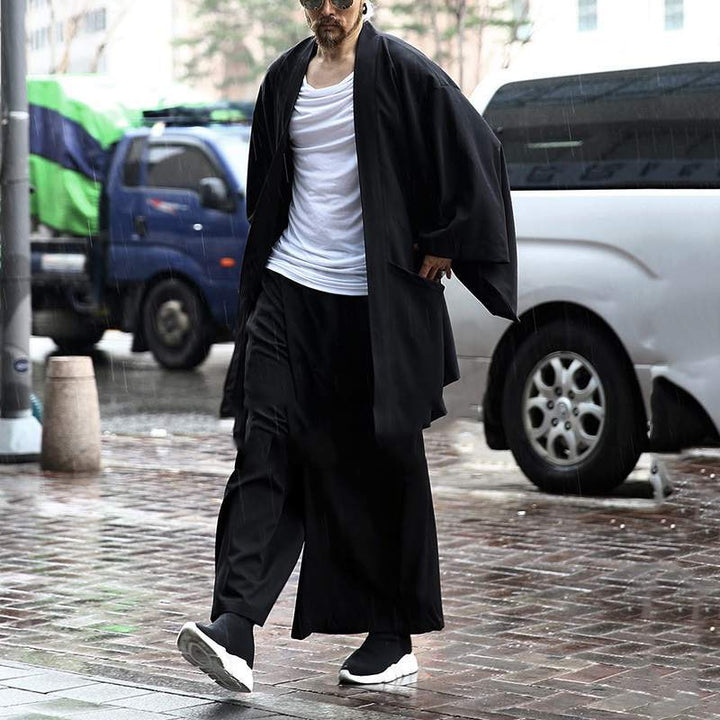 Damen Kimono-Jacke mit modernen Schnitt und praktischen Taschen Echoarchiv