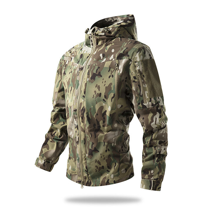 Herren technische Outdoorjacke mit atmungsaktiver Membran Echoarchiv
