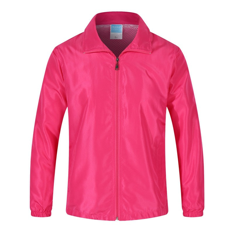 Herren Leichte Windjacke mit Mesh-Innenfutter, Stehkragen & elastischem Saum Echo Archiv
