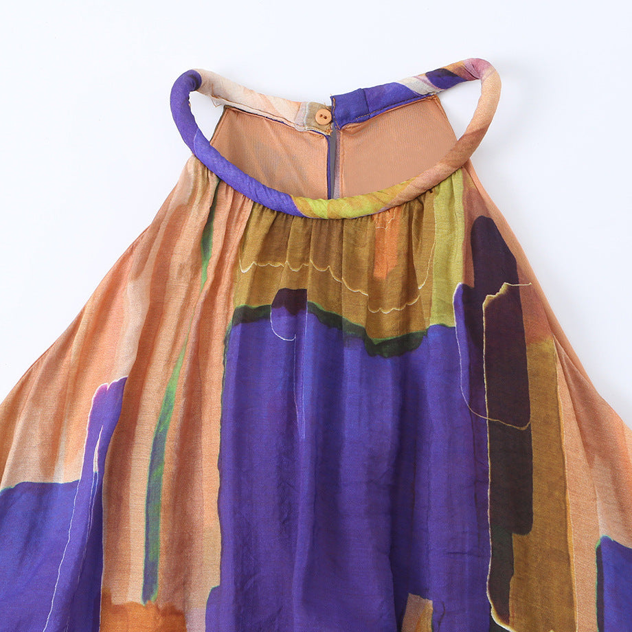 Damen Maxikleid mit modernem Farbverlauf Echo Archiv