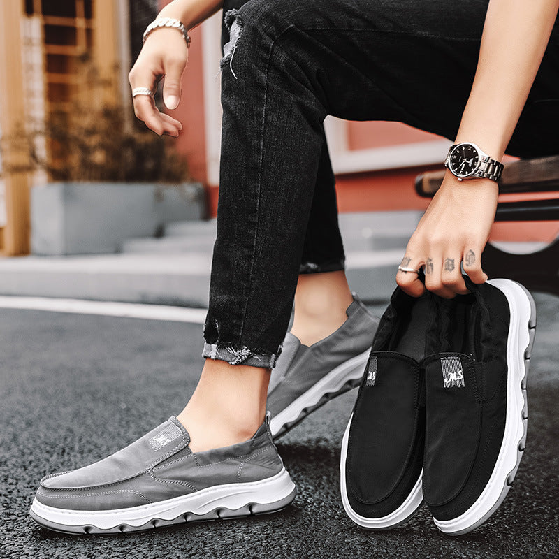 Herren eleganter Slipper-Sneaker mit elastischem Einstieg und stoßdämpfender Wellensohle Echo Archiv